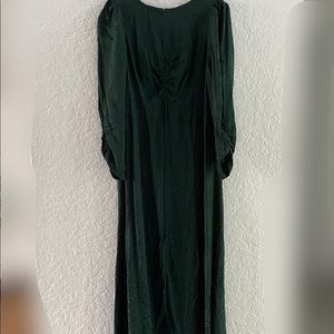 Formal H&M long sleeve calf length dress